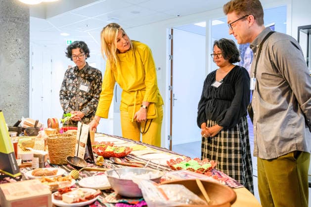 Queen visits Royal Institute for Language,, Geography and Ethnology. Leiden, the Netherlands. 26 May 2026 Queen Maxima during a visit to the Royal Institute for Language, - Land and Ethnology (KITLV) in Leiden. This year KITLV celebrates its 175th anniversary. Leiden The Netherlands  Copyright: xDPPA POOL EMx