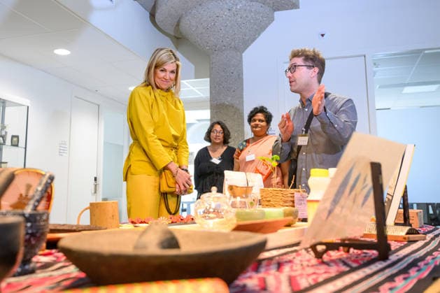 Queen visits Royal Institute for Language,, Geography and Ethnology. Leiden, the Netherlands. 26 May 2026 Queen Maxima during a visit to the Royal Institute for Language, - Land and Ethnology (KITLV) in Leiden. This year KITLV celebrates its 175th anniversary. Leiden The Netherlands  Copyright: xDPPA POOL EMx