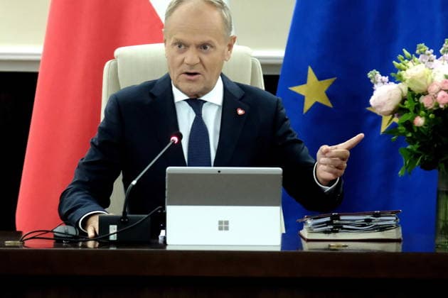 RECORD DATE NOT STATED Warszawa KPRM 26.05.2026 Posiedzenie Rady Ministrow - rzad Warsaw Chancellery of the Prime Minister 26 05 2026 Meeting of the Council of Ministers - Polish Government N Z Donald Tusk FOT.TEDI NEWSPIX.PL NEWSPIX.PL --- newspix.pl 