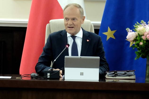 RECORD DATE NOT STATED Warszawa KPRM 26.05.2026 Posiedzenie Rady Ministrow - rzad Warsaw Chancellery of the Prime Minister 26 05 2026 Meeting of the Council of Ministers - Polish Government N Z Donald Tusk FOT.TEDI NEWSPIX.PL NEWSPIX.PL --- newspix.pl 