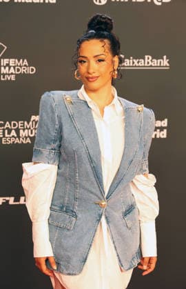 III Premios de la Academia de la Música Chanel Terrero during the gala of the Premios de la Academia de la Música, on May 26, 2026, in Madrid Spain The Premios de la Academia de la Música celebrate their third edition After the success of their debut in 2024 and the excitement experienced during the ceremony of 2025, the Academia de la Música of Spain rolls out its red carpet to recognize the best works of the Spanish music industry and definitively consolidate these awards that were born to stay, the Spanish Academy of Music rolls out its red carpet to recognize the best works of the Spanish music industry and definitively consolidate these awards that were born to stay PHOTOCALL PREMIOS MÚSICA Ángel Díaz Brin Madrid Madrid Spain  Copyright: xÃngelxDiazxBrinasx 7552147
