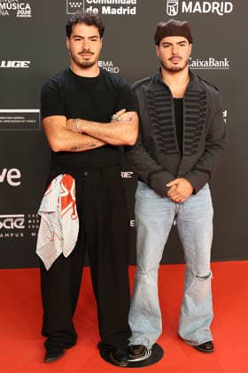 III Premios de la Academia de la Música Gemeliers during the gala ceremony of the Premios de la Academia de la Música, on May 26, 2026, in Madrid Spain The Premios de la Academia de la Música celebrate their third edition After the success of their debut in 2024 and the excitement experienced during the ceremony of 2025, the Academia de la Música of Spain rolls out its red carpet to recognize the best works of the Spanish music industry and definitively consolidate these awards that were born to stay, the Spanish Academy of Music rolls out its red carpet to recognize the best works of the Spanish music industry and definitively consolidate these awards that were born to stay PHOTOCALL PREMIOS MÚSICA Ángel Díaz Brin Madrid Madrid Spain  Copyright: xÃngelxDiazxBrinasx 7552165