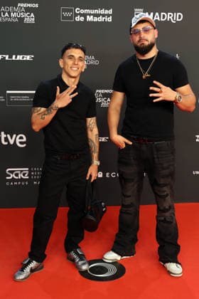 III Premios de la Academia de la Música Kabasaki and Zeno el Faraón during the gala of the Premios de la Academia de la Música, on May 26, 2026, in Madrid Spain The Premios de la Academia de la Música celebrate their third edition After the success of their debut in 2024 and the excitement experienced during the ceremony of 2025, the Academia de la Música of Spain rolls out its red carpet to recognize the best works of the Spanish music industry and definitively consolidate these awards that were born to stay, the Spanish Academy of Music rolls out its red carpet to recognize the best works of the Spanish music industry and definitively consolidate these awards that were born to stay PHOTOCALL PREMIOS MÚSICA Ángel Díaz Brin Madrid Madrid S  Copyright: xÃngelxDiazxBrinasx 7552178