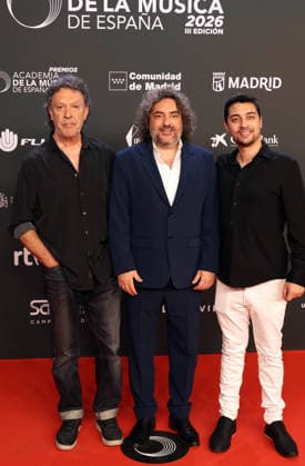 III Premios de la Academia de la Música Antonio Serrano and Kaele Jiménez during the gala ceremony of the Premios de la Academia de la Música, on May 26, 2026, in Madrid Spain The Premios de la Academia de la Música celebrate their third edition After the success of their debut in 2024 and the excitement experienced during the ceremony of 2025, the Academia de la Música of Spain rolls out its red carpet to recognize the best works of the Spanish music industry and definitively consolidate these awards that were born to stay, the Spanish Academy of Music rolls out its red carpet to recognize the best works of the Spanish music industry and definitively consolidate these awards that were born to stay PHOTOCALL PREMIOS MÚSICA Ángel Díaz Brin  Copyright: xÃngelxDiazxBrinasx 7552210