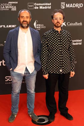 III Premios de la Academia de la Música Germán Díaz and Benxamín Otero during the gala ceremony of the Premios de la Academia de la Música, on May 26, 2026, in Madrid Spain The Premios de la Academia de la Música celebrate their third edition After the success of their debut in 2024 and the excitement experienced during the ceremony of 2025, the Spanish Academy of Music rolls out its red carpet to recognize the best works of the Spanish music industry and definitively consolidate these awards that were born to stay, the Spanish Academy of Music rolls out its red carpet to recognize the best works of the Spanish music industry and definitively consolidate these awards that were born to stay PHOTOCALL PREMIOS MÚSICA Ángel Díaz Brin Madrid Ma  Copyright: xÃngelxDiazxBrinasx 7552233