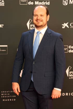 III Premios de la Academia de la Música Alberto Carretero during the gala ceremony of the Premios de la Academia de la Música, on May 26, 2026, in Madrid Spain The Premios de la Academia de la Música celebrate their third edition After the success of their debut in 2024 and the excitement experienced during the ceremony of 2025, the Academia de la Música of Spain rolls out its red carpet to recognize the best works of the Spanish music industry and definitively consolidate these awards that were born to stay, the Spanish Academy of Music rolls out its red carpet to recognize the best works of the Spanish music industry and definitively consolidate these awards that were born to stay PHOTOCALL PREMIOS MÚSICA Ángel Díaz Brin Madrid Madrid Sp  Copyright: xÃngelxDiazxBrinasx 7552240