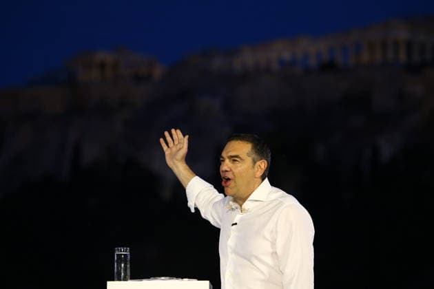 May 26, 2026, Athens, Greece: Former Greek Prime Minister ALEXIS TSIPRAS announced newpolitical party. The new political party founded by former Greek Prime Minister Alexis Tsipras is called ELAS - Greek Left Alliance. Tsipras officially launched the party and presented its founding manifesto during a highly anticipated event in Thiseio, Athens. Athens Greece  - ZUMAv62_ 20260526_zaf_v62_009 Copyright: xAristidisxVafeiadakisx