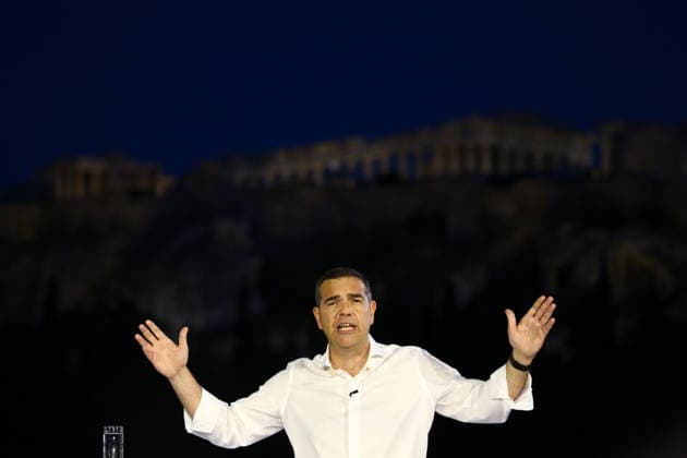 May 26, 2026, Athens, Greece: Former Greek Prime Minister ALEXIS TSIPRAS announced newpolitical party. The new political party founded by former Greek Prime Minister Alexis Tsipras is called ELAS - Greek Left Alliance. Tsipras officially launched the party and presented its founding manifesto during a highly anticipated event in Thiseio, Athens. Athens Greece  - ZUMAv62_ 20260526_zaf_v62_013 Copyright: xAristidisxVafeiadakisx