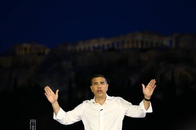 May 26, 2026, Athens, Greece: Former Greek Prime Minister ALEXIS TSIPRAS announced newpolitical party. The new political party founded by former Greek Prime Minister Alexis Tsipras is called ELAS - Greek Left Alliance. Tsipras officially launched the party and presented its founding manifesto during a highly anticipated event in Thiseio, Athens. Athens Greece  - ZUMAv62_ 20260526_zaf_v62_011 Copyright: xAristidisxVafeiadakisx