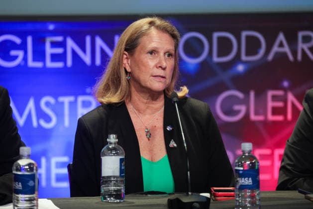 May 26, 2026, Washington, District Of Columbia, USA: LORI GLAZE, Acting Associate Administrator, Exploration Systems Development Mission Directorate, NASA, speaks at a press conference announcing Moon Base plans and mission progress at NASA Headquarters in Washington, D.C. on May 26, 2026. NASA s Moon Base program is a long-term lunar exploration and infrastructure initiative designed to enable sustained human presence at the lunar South Pole. Washington USA - ZUMAd227 20260526_znp_d227_044 Copyright: xBryanxDozierx