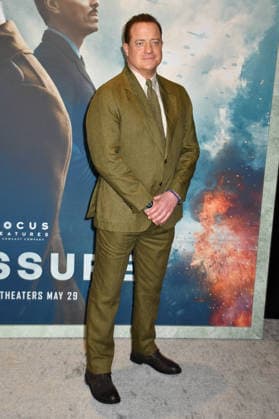 NEW YORK, NY- MAY 26: Brendan Fraser at the NY World Premiere of Pressure on May 26, 2026 at Lincoln Square 13 in New York City. Copyright: xmpi099 MediaPunchx