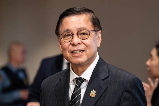May 26, 2026, New York, New York, USA: Sihasak Phuangketkeow, Deputy Prime Minister and Minister for Foreign Affairs of Thailand seen on sidelines of Security Council meeting on Upholding the purposes and principles of the UN Charter and strengthening the UN-centered international system at UN Headquarters in New York, NY on May 26, 2026. China organized this meeting as it is a President of Security Council for the month of May. New York USA  - ZUMAr339 20260526_znp_r339_036 Copyright: xLevxRadinx