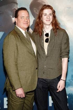 Brendan Fraser, Leland Francis Fraser at arrivals for PRESSURE Premiere, AMC Lincoln Square 13, New York, NY, May 26, 2026. Photo By: Kristin Callahan Everett Collection PRESSURE Premiere PUBLICATIONXNOTxINxCANxCHNxFRAxITAxJPNxNORxPOLxRUSxESPxUKxUSA