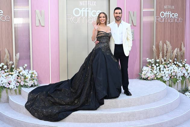 Premiere of Office Romance LOS ANGELES, CALIFORNIA - MAY 26:Jennifer Lopez and Brett Goldstein at the world premiere of Netflix s Office Romance at The Egyptian Theatre Hollywood on May 26, 2026 in Los Angeles, California. Credit: Michael Mattes AdMedia EDITORIAL USE ONLY  Copyright: xx AdMediax admphotostwo992441