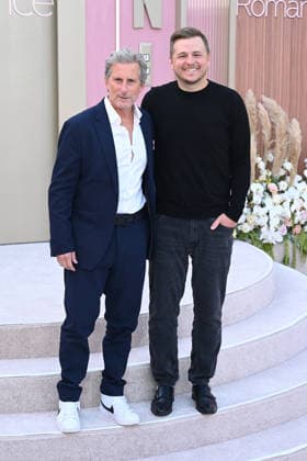LOS ANGELES, CALIFORNIA - MAY 26:Aaron Ryder and Andrew Swett at the world premiere of Netflix s Office Romance at The Egyptian Theatre Hollywood on May 26, 2026 in Los Angeles, California. Copyright: xAdMediax xMediaPunchx