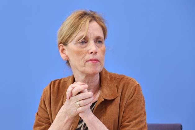 Berlin, Deutschland, 26.05.2026: Bundespressekonferenz: Kinderreport 2026: Chancengerechte Bildung : Bundesministerin für Bildung, Familie, Senioren, Frauen und Jugend Karin Prien (CDU) *** Berlin, Germany, 26 05 2026 Federal Press Conference Childrens Report 2026 Equal Opportunities in Education Federal Minister of Education, Family Affairs, Senior Citizens, Women and Youth Karin Prien CDU Copyright: xdtsxNachrichtenagenturx dts_120492