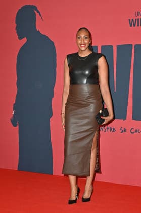Who Premiere - Paris Basketball player Sandrine Gruda attending the premiere of the movie ‘Who’ directed by Wil Aime, held at Grand Rex cinema, in Paris, France on May 28, 2026. Photo by Mireille Ampilhac ABACAPRESS.COM PAris France  Copyright: xAmpilhacxMireille ABACAx