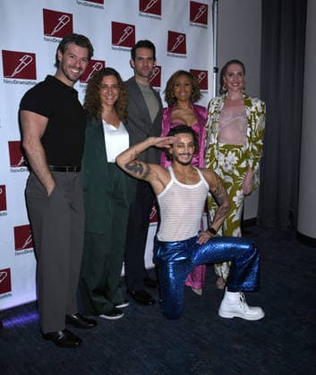 May 26, 2026, New York, Ny, United States: Constantine Rousouli, John Riddle, Deobrah Cox, Marla Mindelle and Frankie Grande attend the 2026 New Dramatists Spring Luncheon. Held at the New York Marriott Marquis in New York. Zuma Press May 26, 2026 New York United States  - ZUMAp281 20260526_zea_p281_087 Copyright: xPhotoxImagexPressx