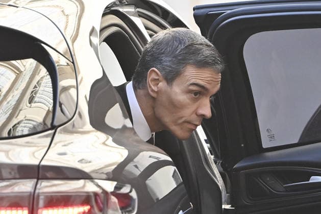 Pedro Sanchez at the Vatican to meet Pope Leo XIV VATICAN CITY, VATICAN, MAY 27: Spain’s Prime Minister Pedro Sanchez arrives in St. Damaso courtyard for his meetings with Pope Leo XIV and with Vatican Secretary of State Cardinal Pietro Parolin, at the Vatican, on May 27, 2026. Isabella Bonotto Anadolu Vatican City Vatican. Editorial use only. Please get in touch for any other usage.  Copyright: x2026xAnadoluxIsabellaxBonottox