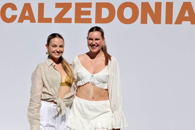 Julia XLaeta und Maren Wolf beim Calzedonia Summer Club im Beach Club km68 . Köln, 26.05.2026 *** Julia XLaeta and Maren Wolf at the Calzedonia Summer Club at Beach Club km68 Cologne, 26 05 2026 Foto:xR.xSchmiegeltx xFuturexImagex calzedonia_6532