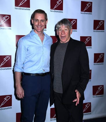 May 26, 2026, New York, Ny, United States: Michael McCorry Rose and Stephen Schwartz attend the 2026 New Dramatists Spring Luncheon. Held at the New York Marriott Marquis in New York. Zuma Press May 26, 2026 New York United States - ZUMAp281 20260526_zea_p281_079 Copyright: xPhotoxImagexPressx
