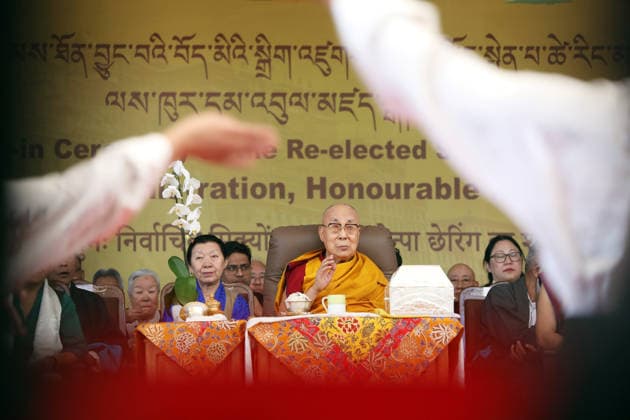 Oath ceremony of Tibetan Parliament-in-Exile at Dharamshala, India Tibetan spiritual leader, the Dalai Lama (C), attends the oath taking ceremony of Penpa Tsering (unseen), (President of the Central Tibetan Administration) at Dharamshala in India on May 27, 2026. Penpa Tsering has been re-elected as Sikyong for a second five-year term after securing more than 60 per cent of the votes. The Dalai Lama fled Tibet following a failed uprising against a Chinese invasion in 1959 and has been living in exile in Dharamsala, northern India where the Tibetan government-in-exile is based. Dharamshala india  Copyright: xMatrixxImagesx xSanjayxBaidx