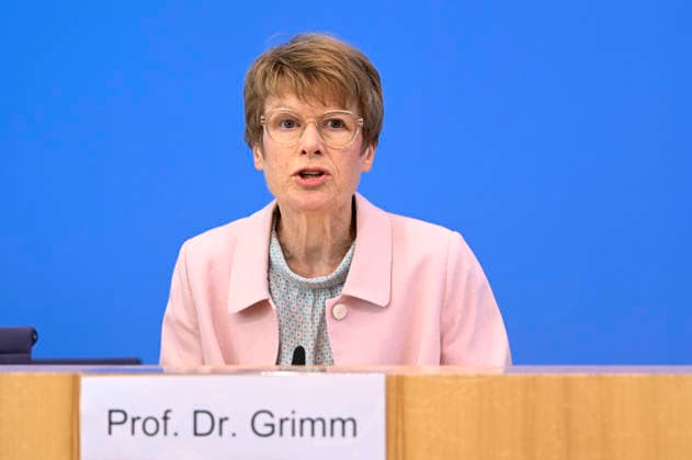ABB BPK-GUTACHTEN - Prof. Dr. Veronika Grimm Bericht zum Thema Vorstellung des Fruehjahrsgutachten 2026-Sachverstaendigenrat zur Begutachtung der gesamtwirtschaftlichen Entwicklung auf der BPK Bundespressekonferenz in Berlin am 27.05.2026 Berlin Deutschland *** ABB BPK GUTACHTEN Prof Dr Veronika Grimm Report on the presentation of the 2026 Spring Report of the German Council of Economic Experts at the BPK Federal Press Conference in Berlin on 27 05 2026 Berlin Germany