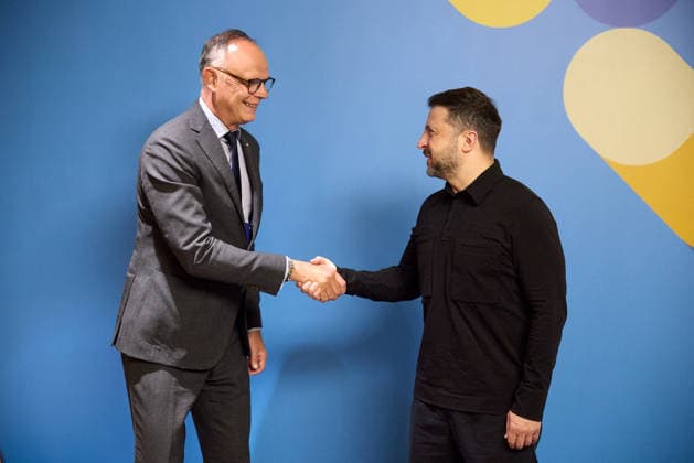 Le Havre Mayor Edouard Philippe meets with President Volodymyr Zelensky in Kiev, Ukraine on May 26, 2026 Ukraine Presidency via Bestimage Edouard Philippe meets with President Volodymyr Zelensky in kyiv, Ukraine on May 26, 2026 Ukraine  Copyright: xUkrainexPresidencyxviaxBestimagexUkrainexPresidencyxviaxBestimagex