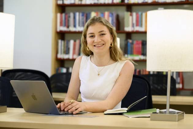 EMBARGO - ATTENTION EDITORS - EMBARGO PUBLICATION WEDNESDAY 27 MAY 2026 AT 13:00 BELGIAN TIME - Crown Princess Elisabeth pictured in Harvard Kennedy School, Harvard University, in Cambridge, USA, Tuesday 26 May 2026. - ATTENTION EMBARGO PUBLICATION WEDNESDAY 27 MAY 2026 AT 13 00 CET - NO PUBLICATION ON ANY PUBLIC DATABASE -  POOLxPHILIPxREYNAERS 175139947