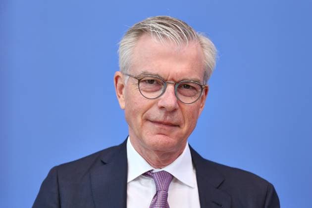 Berlin, Deutschland, 27.05.2026: Bundespressekonferenz: Vorstellung des Frühjahrsgutachten 2026 - Sachverständigenrat zur Begutachtung der gesamtwirtschaftlichen Entwicklung: Martin Werding *** Berlin, Germany, 27 05 2026 Federal Press Conference Presentation of the Spring Report 2026 German Council of Economic Experts Martin Werding Copyright: xdtsxNachrichtenagenturx dts_120838