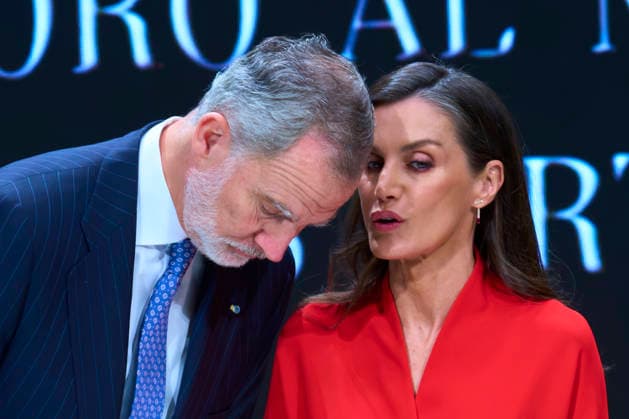 27-05-2026 Madrid Queen Letizia and King Felipe during the Merit fine arts 2024 gold medals ceremony at the Cathedral Primada de Santa Maria in Toledo, Castilla-La Mancha No Spain Â  Copyright: xPPEx