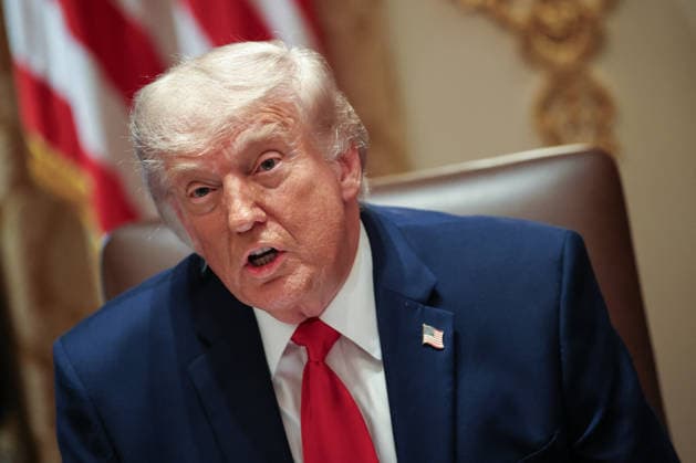 DC: President Trump Holds Cabinet Meeting President Donald Trump speaks during a Cabinet meeting in the Cabinet Room of the White House on May 27, 2026 in Washington, D.C. Trump is holding the meeting with members of his Cabinet as a the U.S. and Iran get closer to a deal. (Photo by Samuel Corum Pool ABACAPRESS.COM) Washington DC United States  Copyright: xPool ABACAx