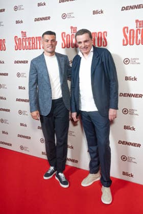 27.05.2026, Zürich, Kino Corso, Filmpremiere The Socceritos, Ana Maria MarkoviÄ‡, Daniel Swain, Reto Salimbeni, Granit Xhaka, Christian Jungen , Zürich Kino Corso ZÜRICH Switzerland *** 27 05 2026, Zurich, cinema Corso, film premiere The Socceritos, Ana Maria MarkoviÄ‡, Daniel Swain, Reto Salimbeni, Granit Xhaka, Christian Jungen , Zurich cinema Corso ZÜRICH Switzerland Copyright: xJustPictures.ch AlexanderxRaemyx jp-de-AlRa-DSC07084