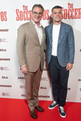 27.05.2026, Zürich, Kino Corso, Filmpremiere The Socceritos, Ana Maria MarkoviÄ‡, Daniel Swain, Reto Salimbeni, Granit Xhaka, Christian Jungen , Zürich Kino Corso ZÜRICH Switzerland *** 27 05 2026, Zurich, cinema Corso, film premiere The Socceritos, Ana Maria MarkoviÄ‡, Daniel Swain, Reto Salimbeni, Granit Xhaka, Christian Jungen , Zurich cinema Corso ZÜRICH Switzerland Copyright: xJustPictures.ch AlexanderxRaemyx jp-de-AlRa-DSC07061