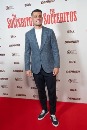 27.05.2026, Zürich, Kino Corso, Filmpremiere The Socceritos, Ana Maria MarkoviÄ‡, Daniel Swain, Reto Salimbeni, Granit Xhaka, Christian Jungen , Zürich Kino Corso ZÜRICH Switzerland *** 27 05 2026, Zurich, cinema Corso, film premiere The Socceritos, Ana Maria MarkoviÄ‡, Daniel Swain, Reto Salimbeni, Granit Xhaka, Christian Jungen , Zurich cinema Corso ZÜRICH Switzerland  Copyright: xJustPictures.ch AlexanderxRaemyx
