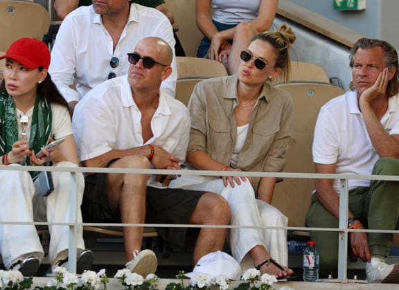 Israeli super model Bar Refaeli attends Novak Djokovic VS Valentin Royer Celebrities attend Roland Garros French open day 3 Israeli super model Bar Refaeli attends Novak Djokovic VS Valentin Royer Paris ,May 27 TH 2026  Copyright: xDavidxKerx