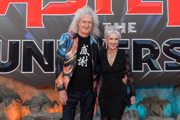 Masters of the Universe UK Premiere in London LONDON, UNITED KINGDOM - MAY 27: Brian May and Anita Dobson attend the UK premiere of Masters of the Universe at Cineworld Leicester Square in London, United Kingdom on May 27, 2026. Wiktor Szymanowicz Anadolu London United Kingdom. Editorial use only. Please get in touch for any other usage.  Copyright: x2026xAnadoluxWiktorxSzymanowiczx