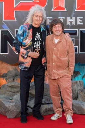 Masters of the Universe UK Premiere in London LONDON, UNITED KINGDOM - MAY 27: Brian May and Daniel Pemberton attend the UK premiere of Masters of the Universe at Cineworld Leicester Square in London, United Kingdom on May 27, 2026. Wiktor Szymanowicz Anadolu London United Kingdom. Editorial use only. Please get in touch for any other usage.  Copyright: x2026xAnadoluxWiktorxSzymanowiczx