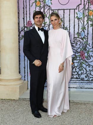 IPA85120513 - Rome, American Academy, McKim Medal Gala 2026. Pictured: Matteo Marenghi Vaselli, Margherita Marenghi Vaselli  Copyright: xMarcoxProvvisionatox xMarcoxProvvisionatox 85120513