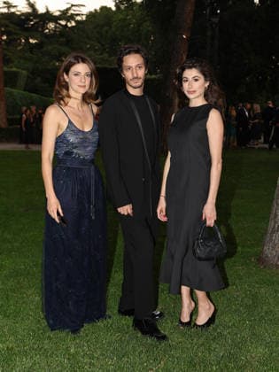 IPA85120488 - Rome, American Academy, McKim Medal Gala 2026. Pictured: Barbara Ronchi, Dario Aita, Nina Pons  Copyright: xMarcoxProvvisionatox xMarcoxProvvisionatox 85120488