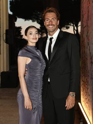 IPA85120602 - Rome, American Academy, McKim Medal Gala 2026. Pictured: Rossella Fiamingo, Gregorio Paltrinieri  Copyright: xMarcoxProvvisionatox xMarcoxProvvisionatox 85120602