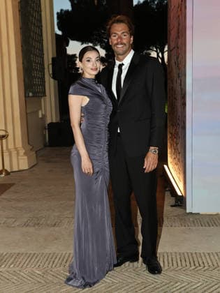 IPA85120604 - Rome, American Academy, McKim Medal Gala 2026. Pictured: Rossella Fiamingo, Gregorio Paltrinieri  Copyright: xMarcoxProvvisionatox xMarcoxProvvisionatox 85120604