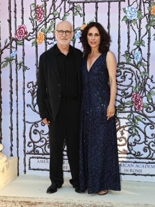 IPA85120271 - Rome, American Academy, McKim Medal Gala 2026. Pictured: Ludovico Einaudi, Paola Dallolio  Copyright: xMarcoxProvvisionatox xMarcoxProvvisionatox 85120271