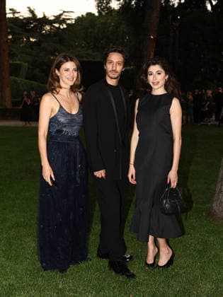 IPA85120489 - Rome, American Academy, McKim Medal Gala 2026. Pictured: Barbara Ronchi, Dario Aita, Nina Pons  Copyright: xMarcoxProvvisionatox xMarcoxProvvisionatox 85120489