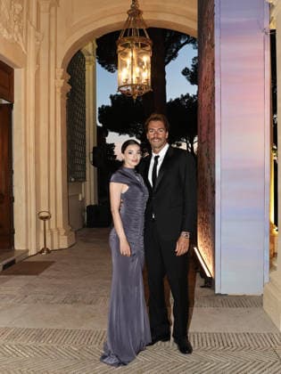 IPA85120600 - Rome, American Academy, McKim Medal Gala 2026. Pictured: Rossella Fiamingo, Gregorio Paltrinieri  Copyright: xMarcoxProvvisionatox xMarcoxProvvisionatox 85120600