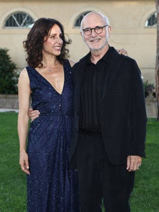 IPA85120300 - Rome, American Academy, McKim Medal Gala 2026. Pictured: Ludovico Einaudi, Paola Dallolio  Copyright: xMarcoxProvvisionatox xMarcoxProvvisionatox 85120300
