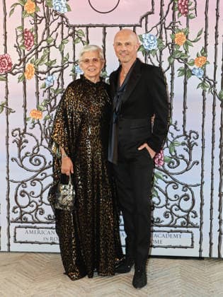 IPA85120340 - Rome, American Academy, McKim Medal Gala 2026. Pictured: Biljana Simic, Slobodan Randjelovic  Copyright: xMarcoxProvvisionatox xMarcoxProvvisionatox 85120340