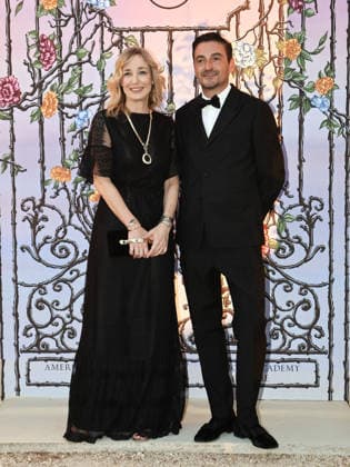 IPA85120350 - Rome, American Academy, McKim Medal Gala 2026. Pictured: Laura Burdese, Matteo Morbidi  Copyright: xMarcoxProvvisionatox xMarcoxProvvisionatox 85120350