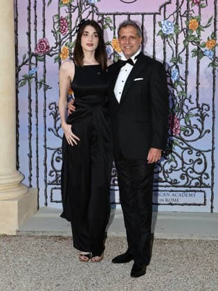 IPA85120675 - Rome, American Academy, McKim Medal Gala 2026. In the photo: Pilar Fogliati, Fabio Paratici  Copyright: xMarcoxProvvisionatox xMarcoxProvvisionatox 85120675