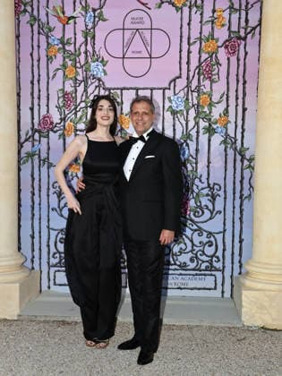 IPA85120678 - Rome, American Academy, McKim Medal Gala 2026. In the photo: Pilar Fogliati, Fabio Paratici  Copyright: xMarcoxProvvisionatox xMarcoxProvvisionatox 85120678